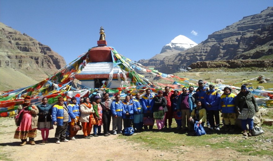 Kailash  parikarma start point Yamdhwar